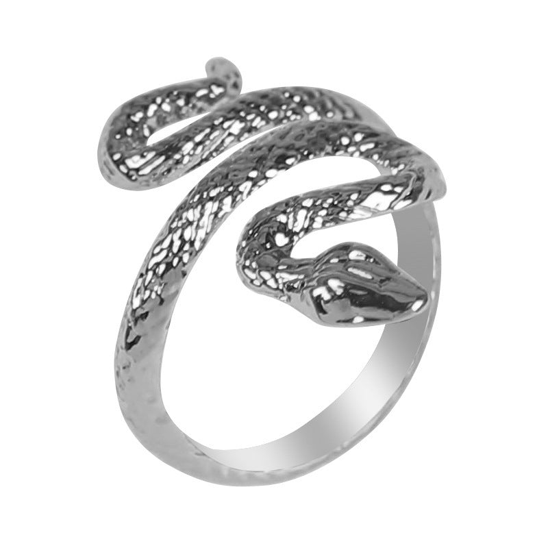 Vintage Punk-style Bold Mens Ring Open-ended And Adjustable – view 7