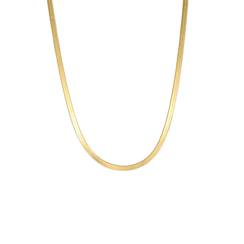 Stainless Steel Snake Chain Necklace – view 10