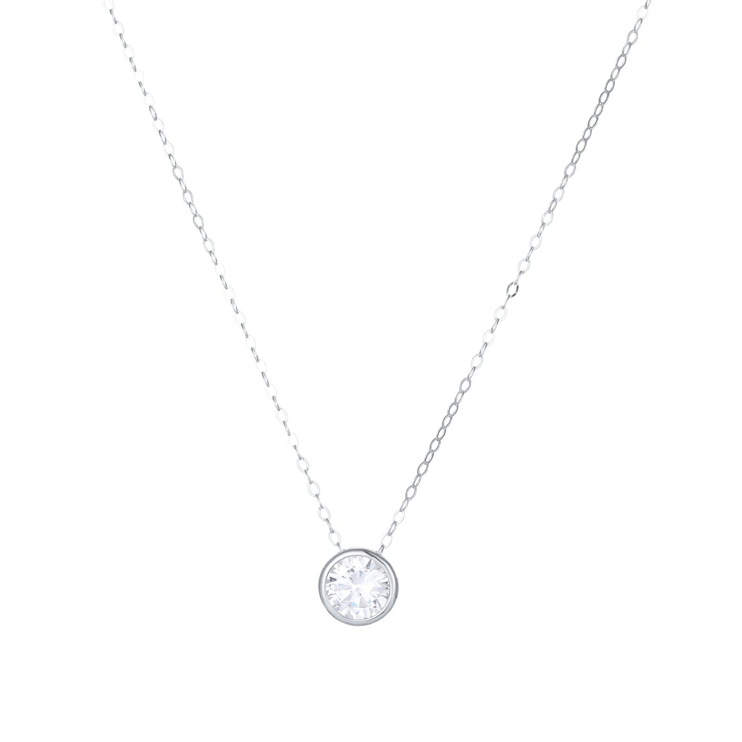 Classic Bubble Minimalist Necklace – S925, 18K Gold Plated – view 5
