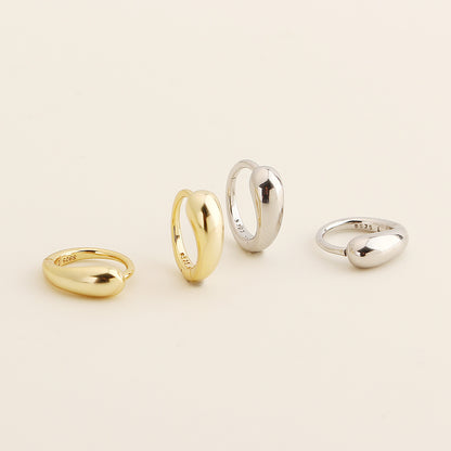 Elegant And Geometric Minimalist Earrings – view 3