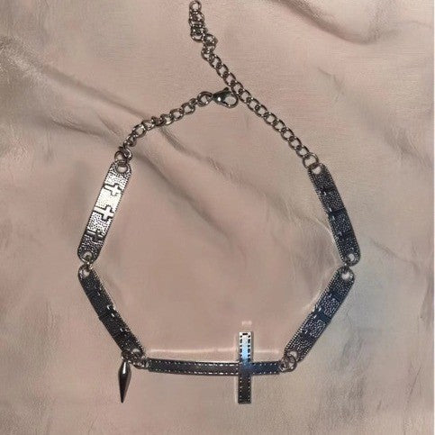 Womens Summer Silver Necklace Clavicle Chain – view 2