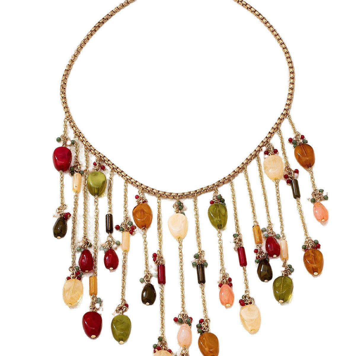 Personalized Western-style Waterdrop Tassel Necklace – view 5