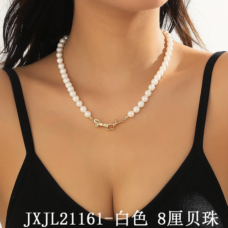 Chic Clavicle Necklace – Elegant Sweater Chain – view 6