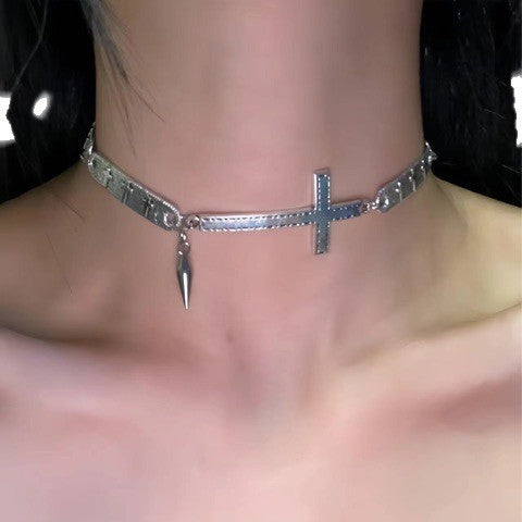 Womens Summer Silver Necklace Clavicle Chain – view 5