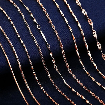 Colorfast Gold Necklace
