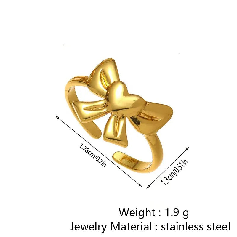 Stainless Steel Simple Style Open Ring For Men And Women – view 2