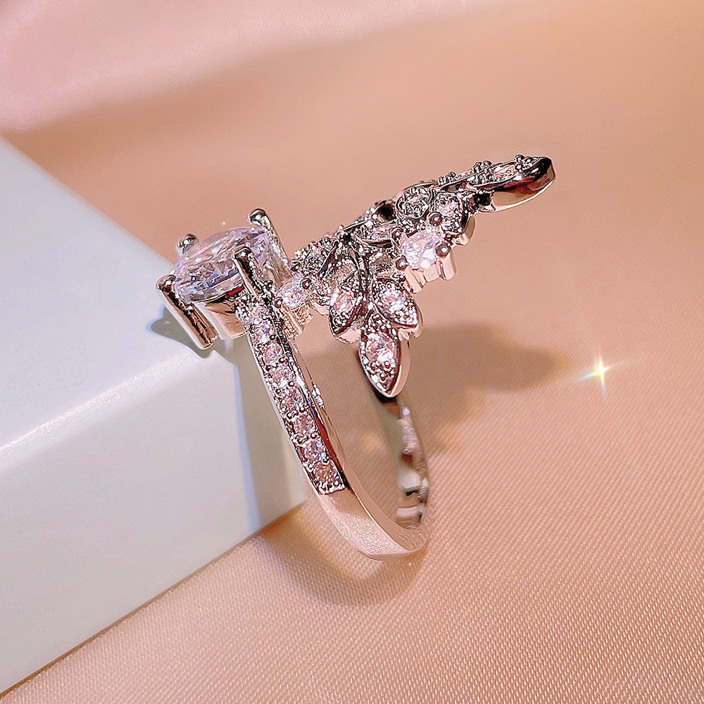 Stylish Index Finger Ring – Versatile Trend Design – view 2