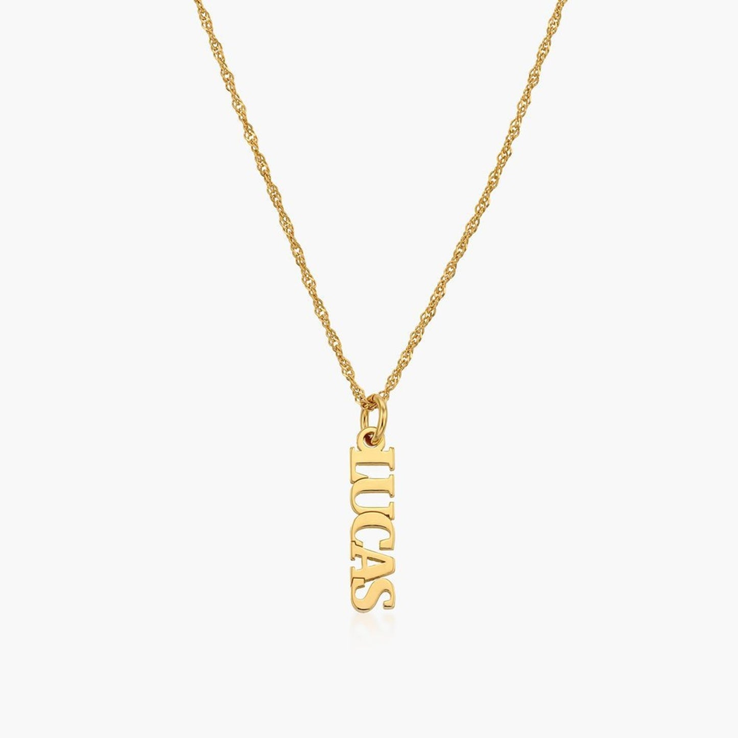 Personalized Necklace With Mother's Day Name Carving – view 7