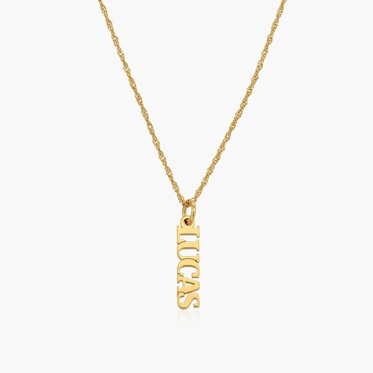 Personalized Necklace With Mother's Day Name Carving – view 7