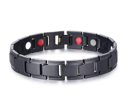 4-in-1 Magnetic Titanium Energy Bracelet For Men – view 10