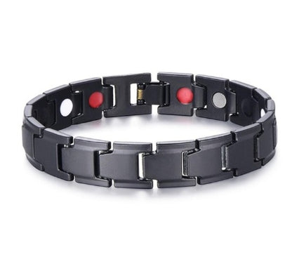 4-in-1 Magnetic Titanium Energy Bracelet For Men – view 10