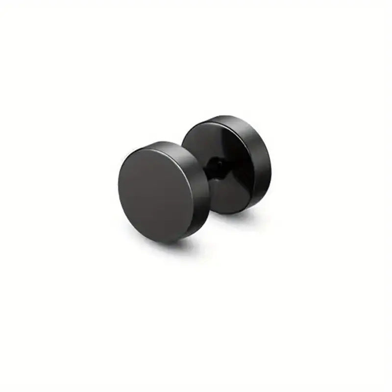 Barbell Stud Earrings – Stainless Steel