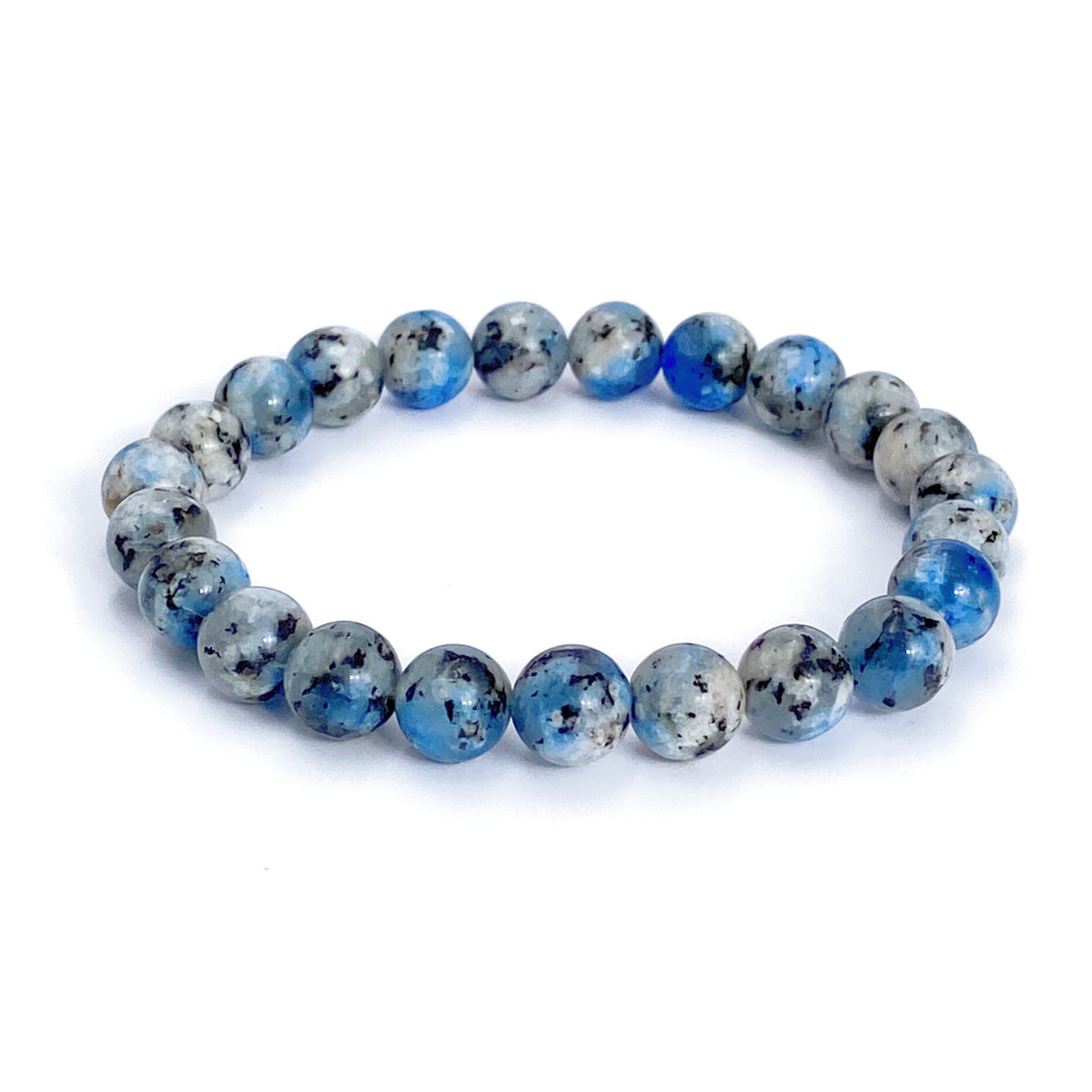 Handcrafted Artificial Crystal Bead Bracelet – 8 mm