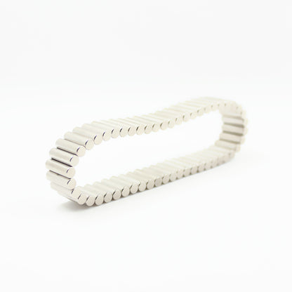 Silver-Tone Magnetic Link Bracelet | AURYN