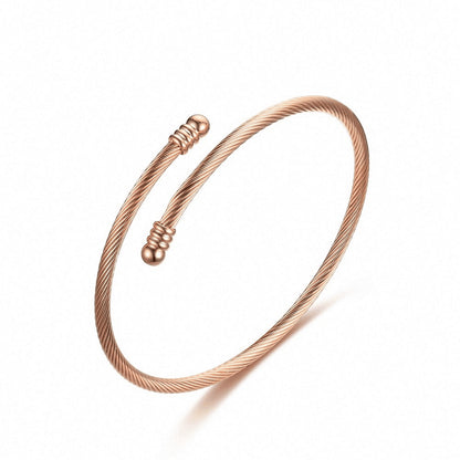 Titanium steel bracelet