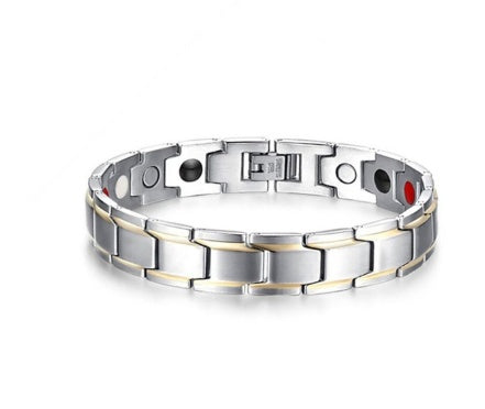 4-in-1 Magnetic Titanium Energy Bracelet For Men – view 13
