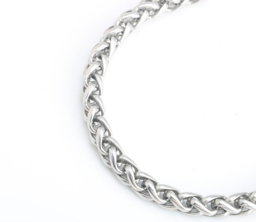 Men Stainless Steel Rope Snake Box Cuban Link Chain – view 12