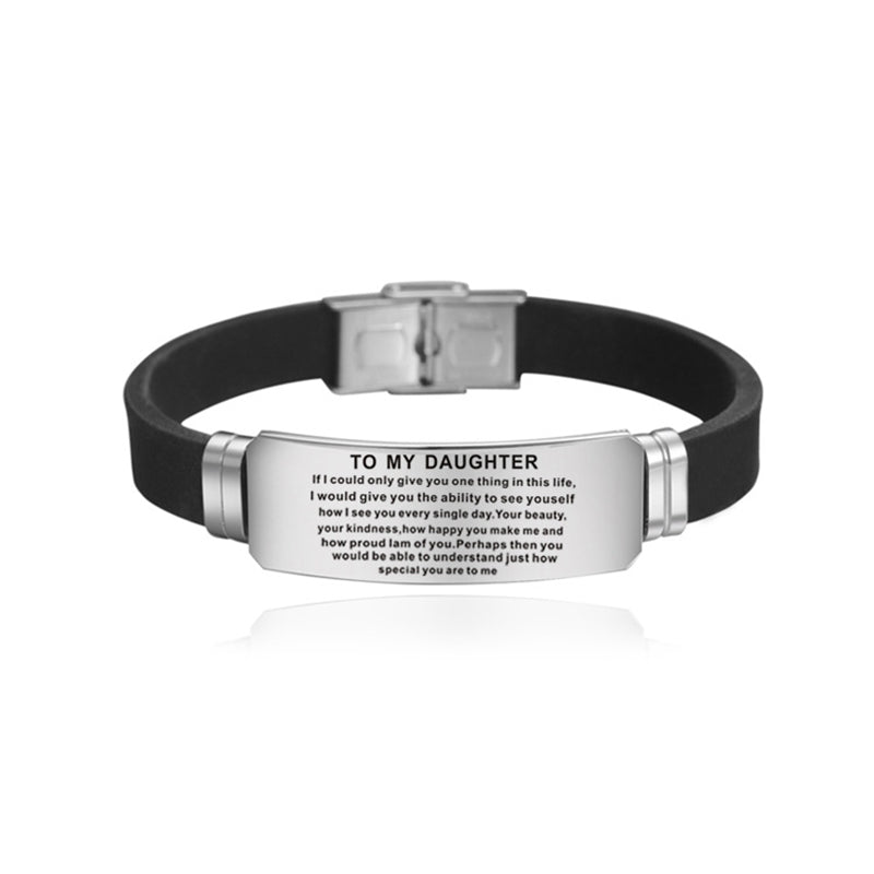 Stainless Steel Engraved Bracelet – view 9
