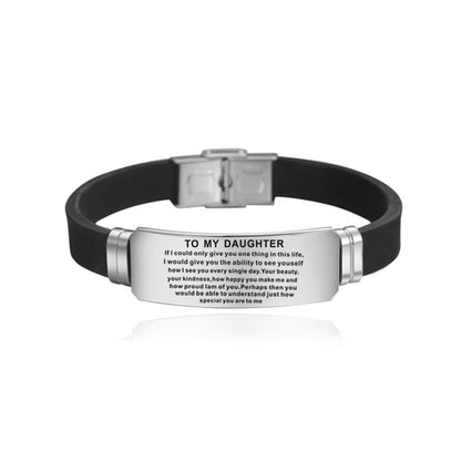 Stainless Steel Engraved Bracelet – view 9