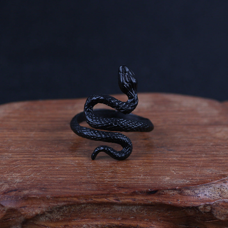 Vintage Punk-style Bold Mens Ring Open-ended And Adjustable – view 3