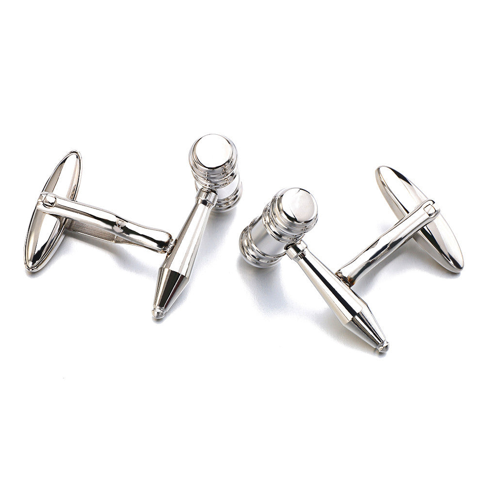 Men's Hammer Shirt Cufflinks – Stainless Steel