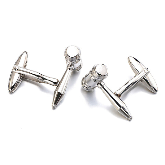 Men's Hammer Shirt Cufflinks – Stainless Steel