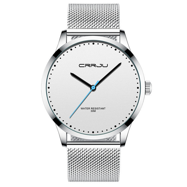 Stainless Steel Mesh Belt Fashion Watch Men – view 5