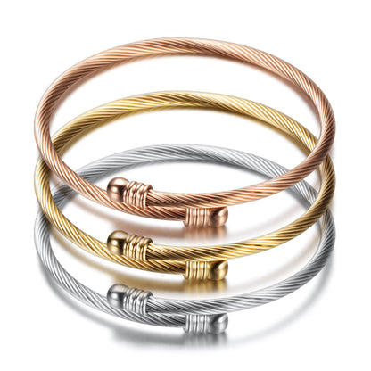 Titanium steel bracelet – view 5
