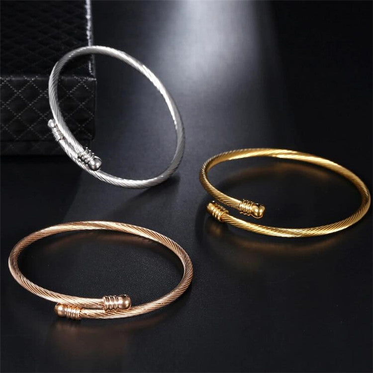 Titanium steel bracelet – view 4
