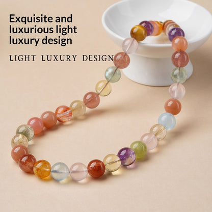 Womens And Unique Crystal Beaded Necklace – view 4