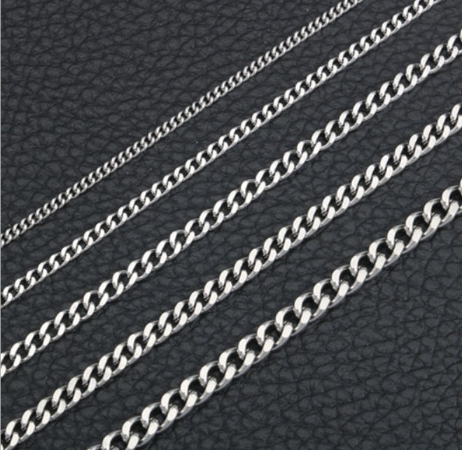 Men Stainless Steel Rope Snake Box Cuban Link Chain – view 14