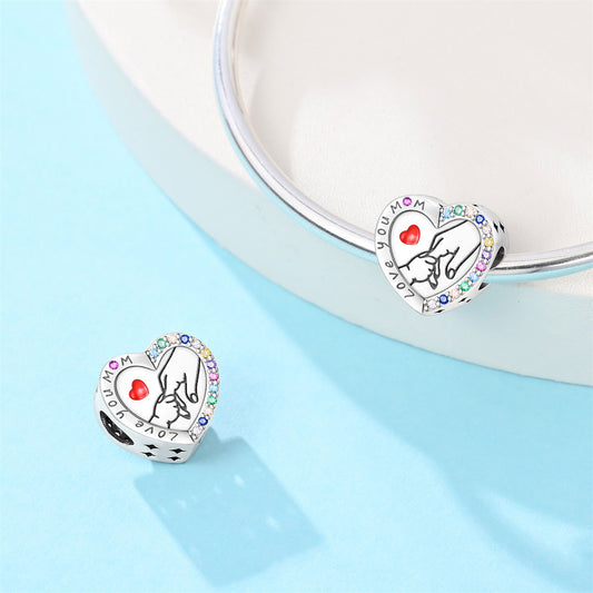 Tree Of Life DIY Beaded Bracelet Charm – Silver-Plated Copper