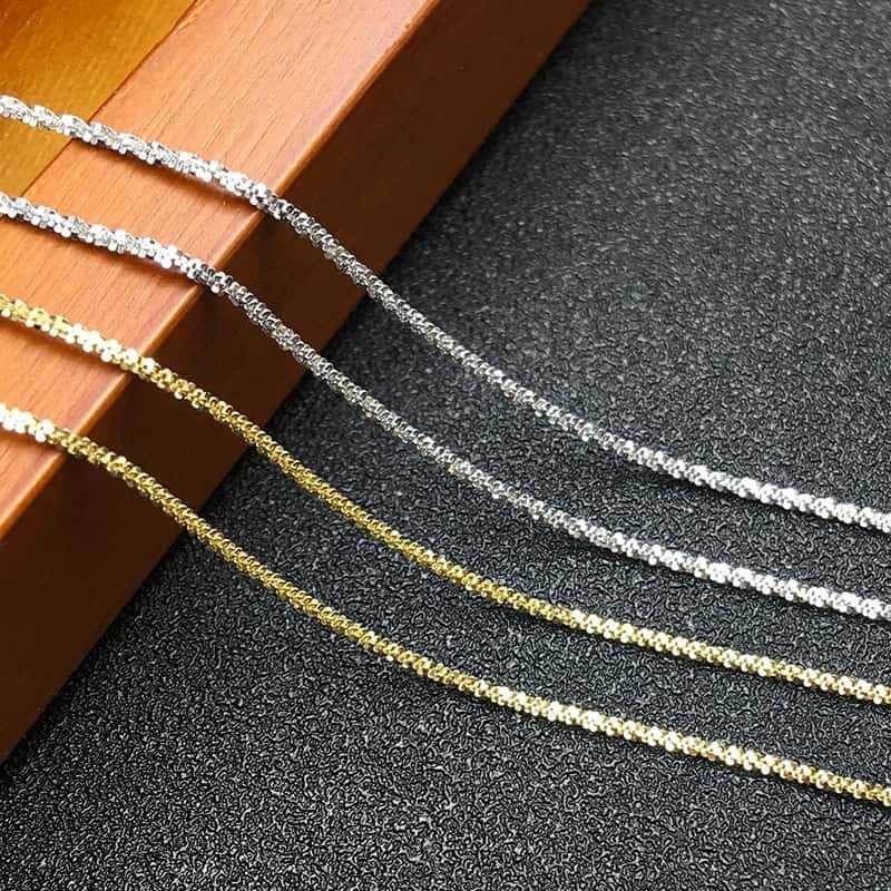 Sparkling Starry Sky Necklace – S925, 18K Gold Plated – view 2