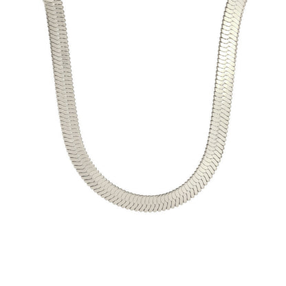 Stainless Steel Snake Chain Necklace – view 8