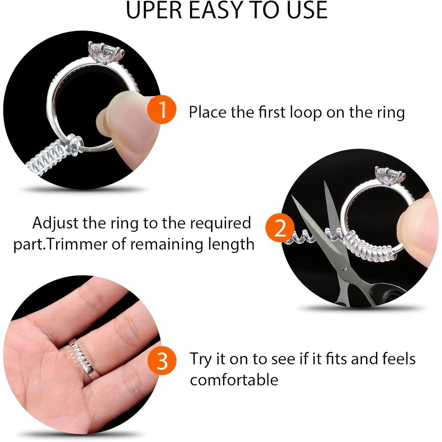 Includes Spring-wound Wire For Four Models Of Invisible Rings – view 3