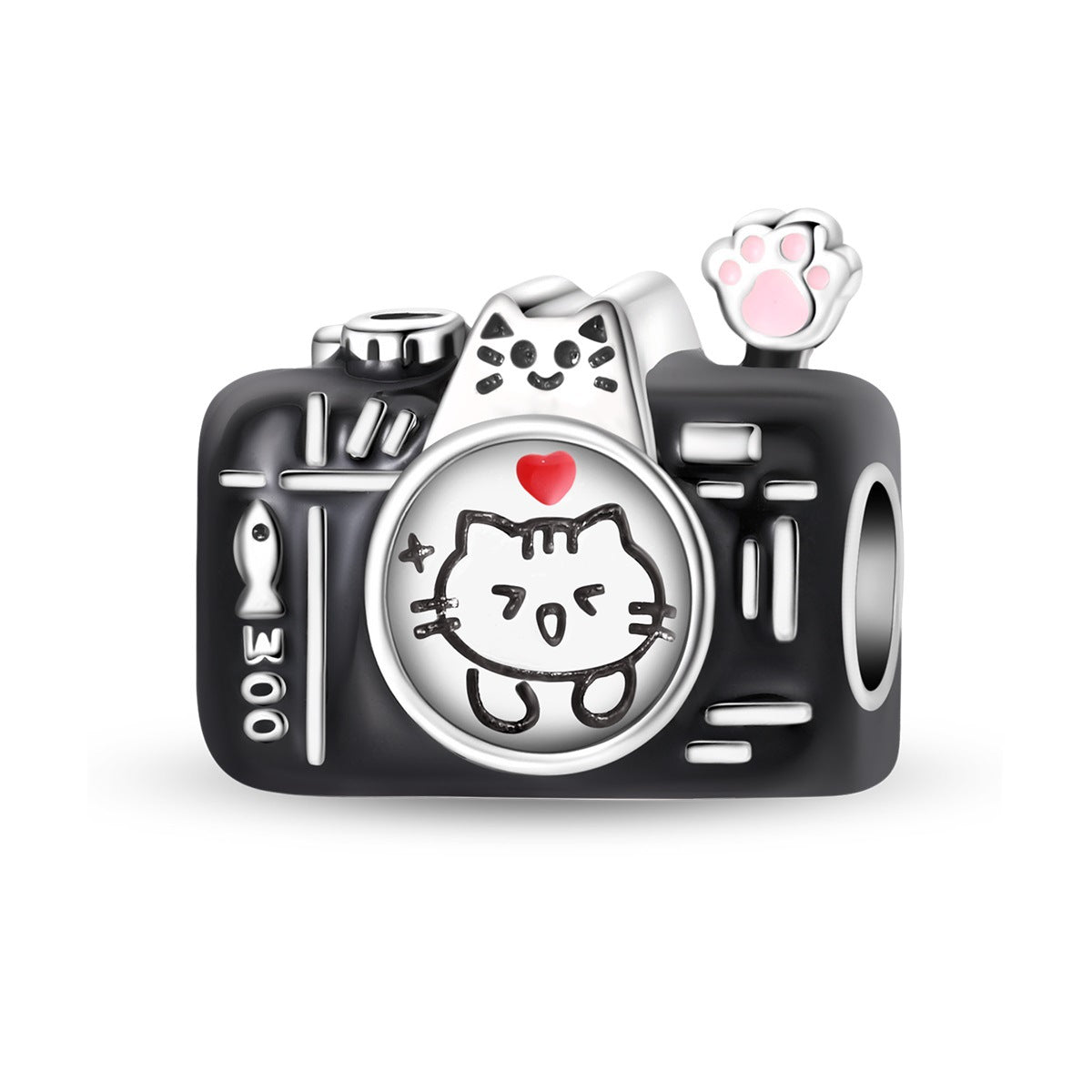Airplane Suitcase World Travel DIY Bead Pendant Jewelry Accessory – view 10