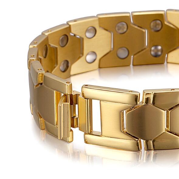 4-in-1 Magnetic Titanium Energy Bracelet For Men – view 6