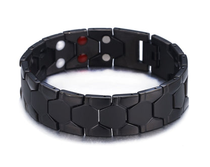 4-in-1 Magnetic Titanium Energy Bracelet For Men – view 5