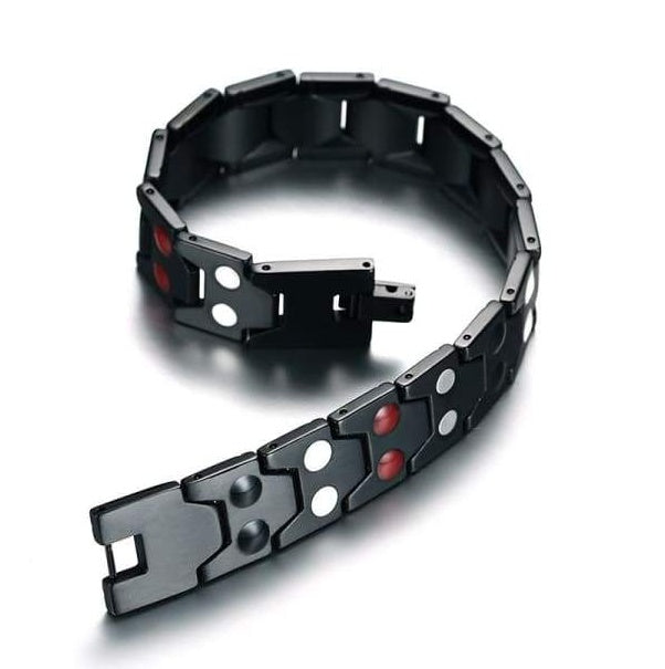 4-in-1 Magnetic Titanium Energy Bracelet For Men – view 4