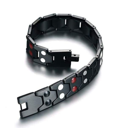 4-in-1 Magnetic Titanium Energy Bracelet For Men – view 4