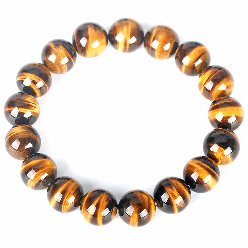Natural Yellow Tigers Eye Bracelet – view 5