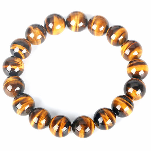 Natural Yellow Tigers Eye Bracelet – view 5