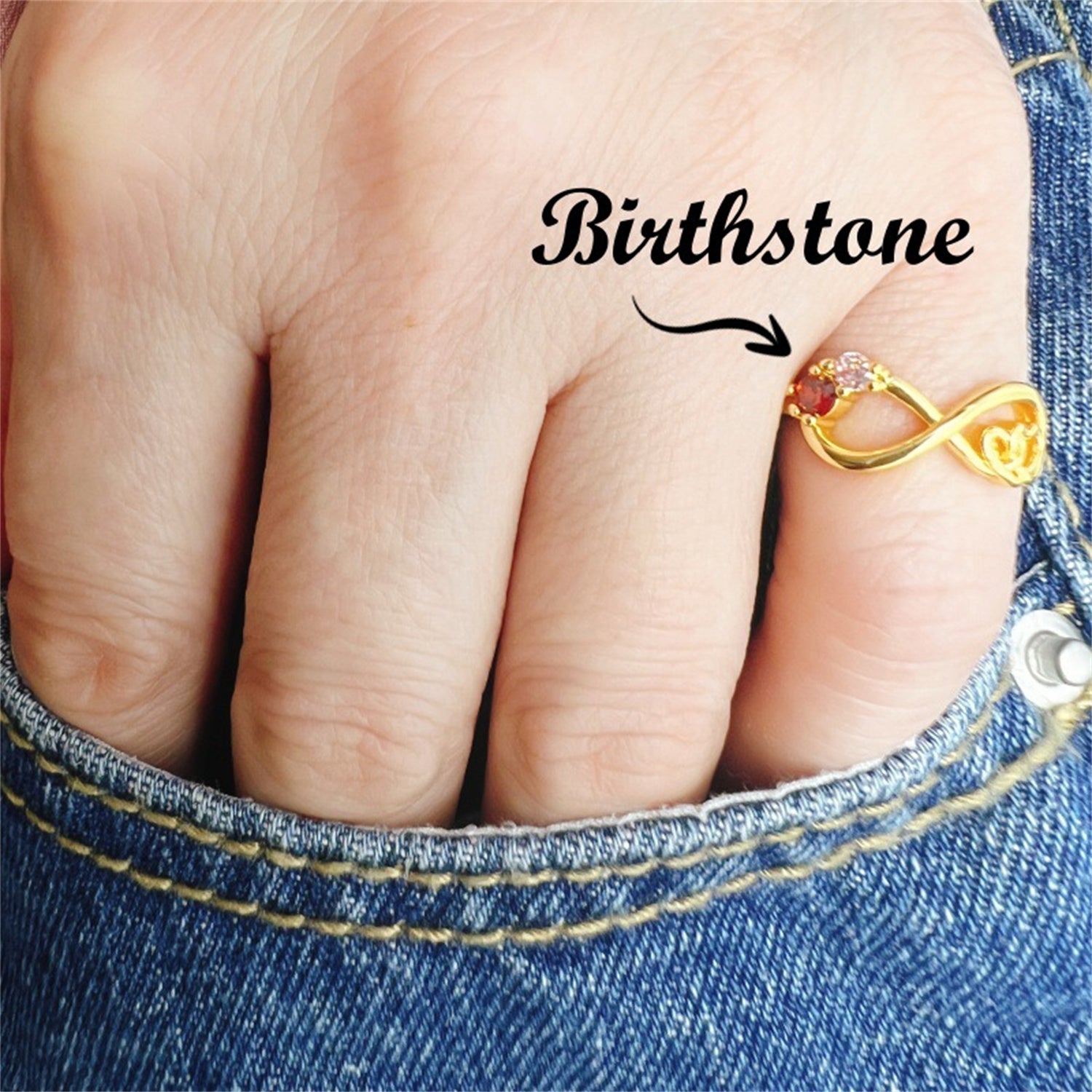 Infinite Pairs Of Love Birthday Rings