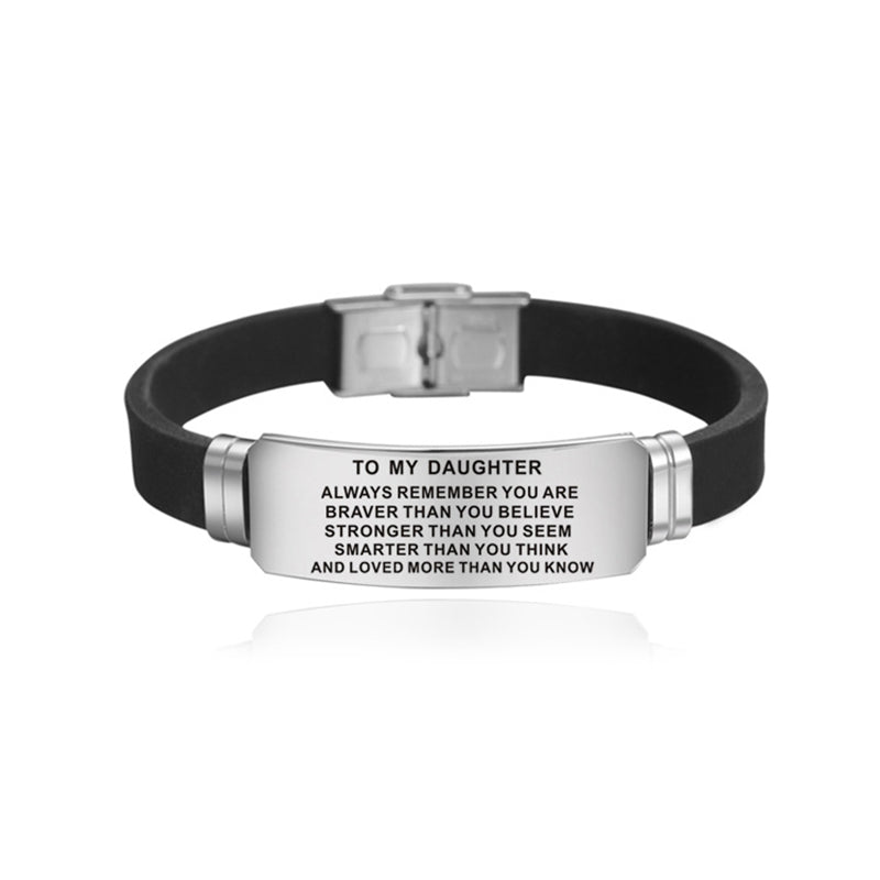 Stainless Steel Engraved Bracelet – view 12