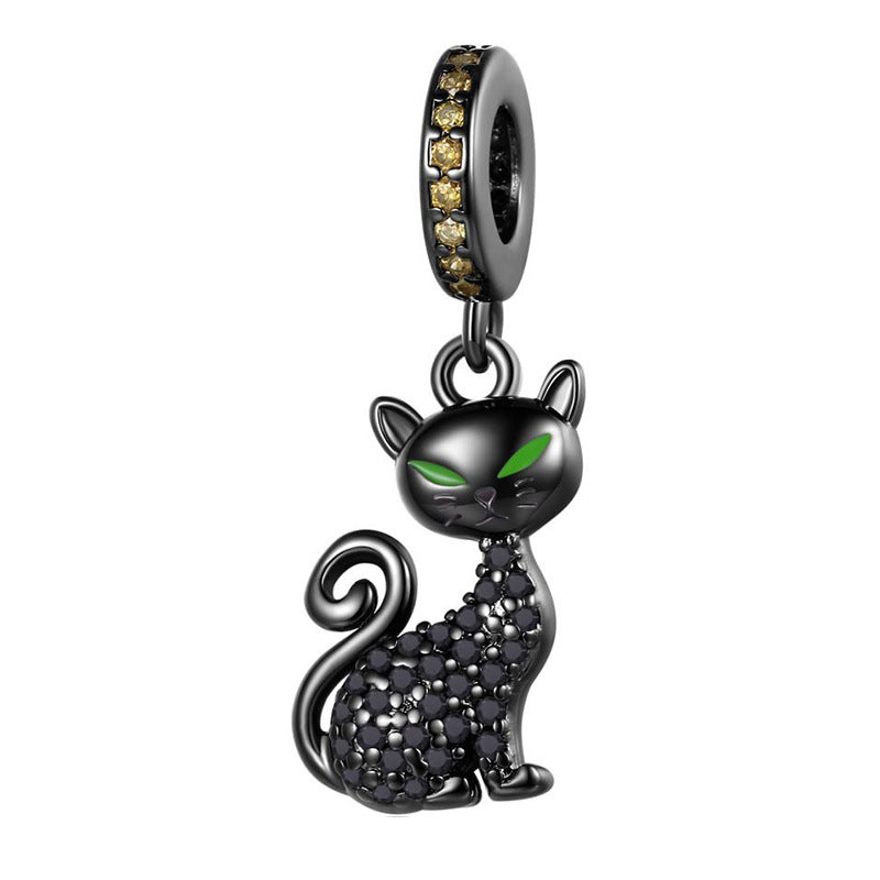 Electroplated Silver Cartoon Charm Beads For DIY Bracelets And Necklaces – view 10