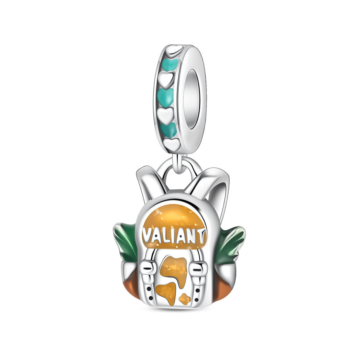 Airplane Suitcase World Travel DIY Bead Pendant Jewelry Accessory – view 5