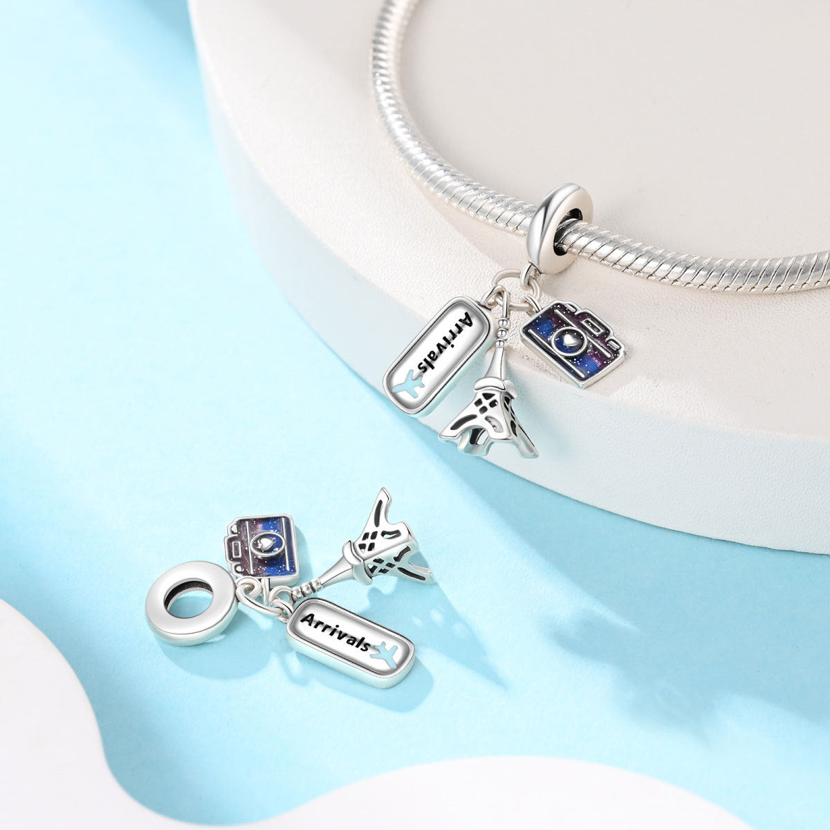 World Travel Series DIY Pendant Necklace And Bracelet Accessories – view 2