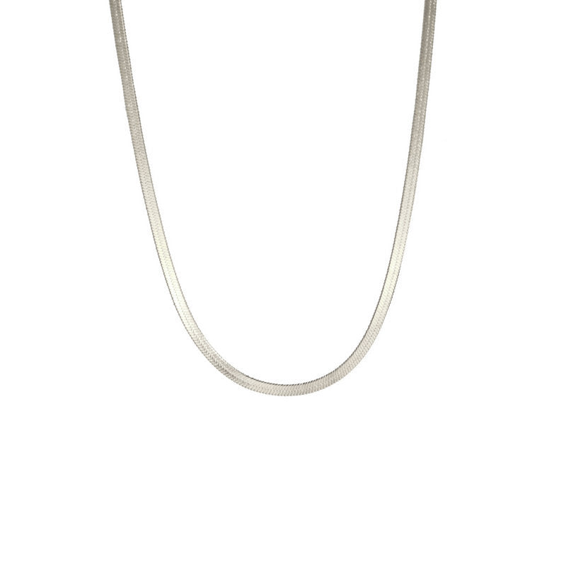Stainless Steel Snake Chain Necklace – view 11