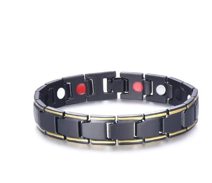 4-in-1 Magnetic Titanium Energy Bracelet For Men – view 18