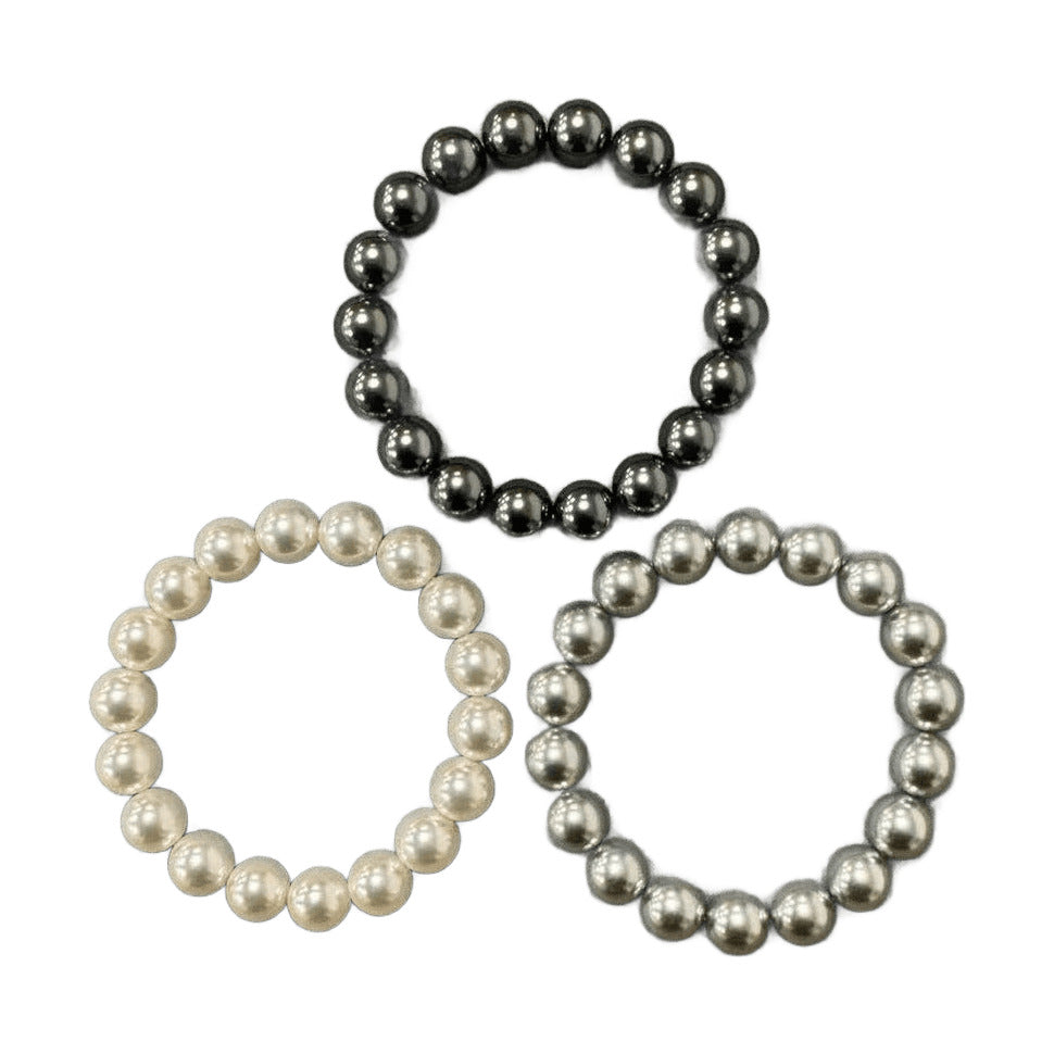 Three-color Pearl Bracelet